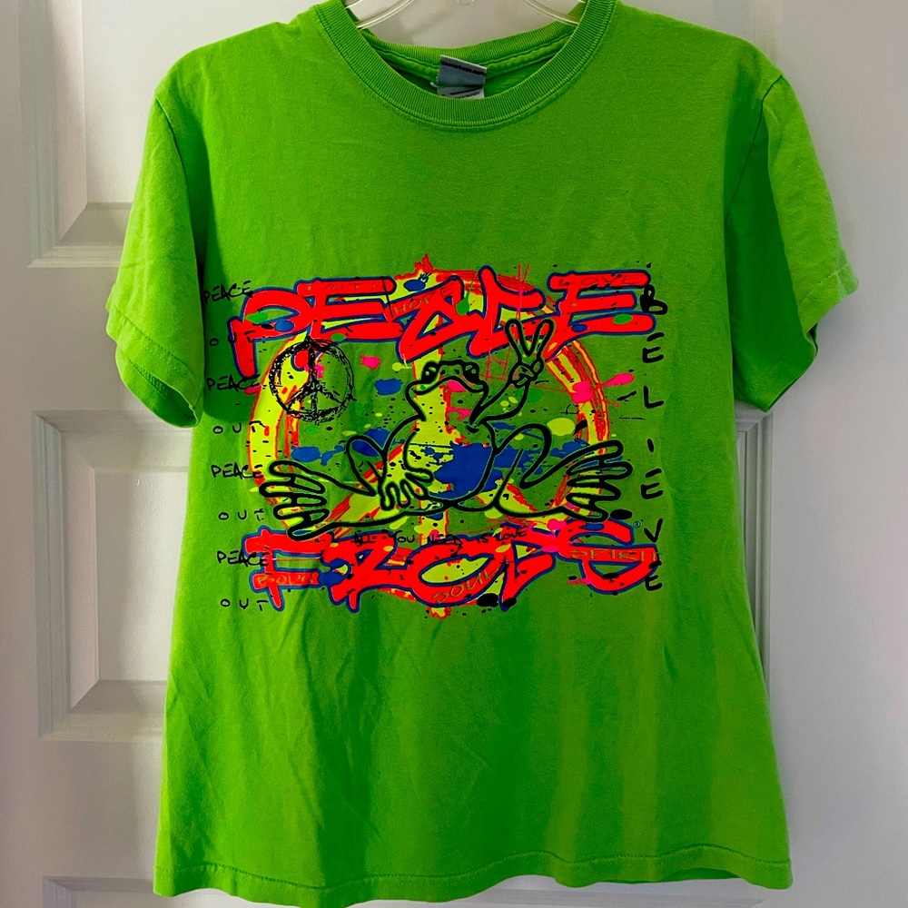 Peace Frog 80’s Inspired t shirt